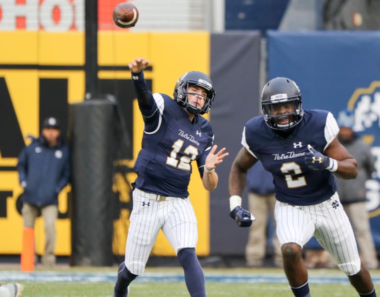 QB Ian Book Named A Finalist For The Manning Award InsideNDSports