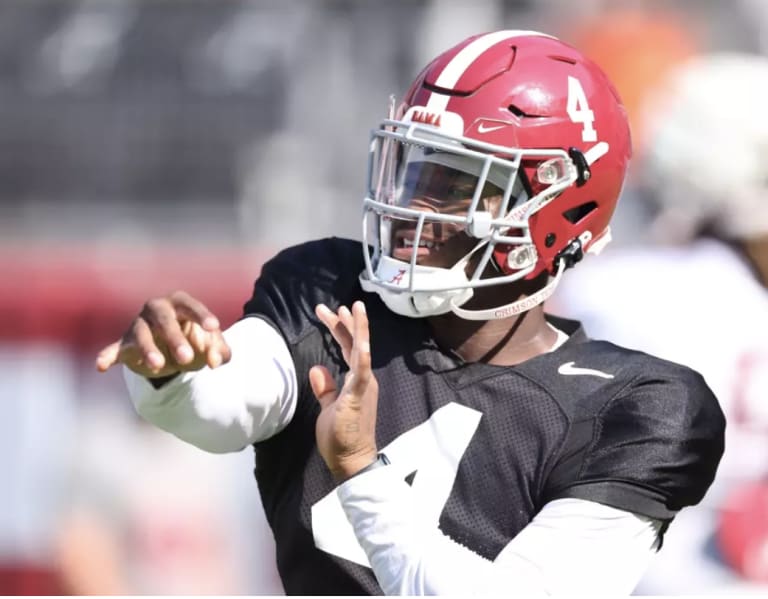 Kalen Deboer Discusses Jalen Milroe Alabama Qbs After Fall Camp