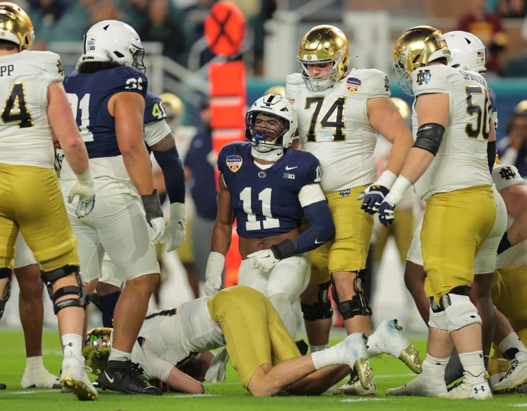 Pff Grades Snap Counts For Penn State Versus Notre Dame