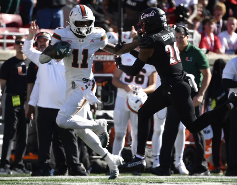 QB Cam Ward And WR Sam Brown Honored By ACC For Week 8 Performance