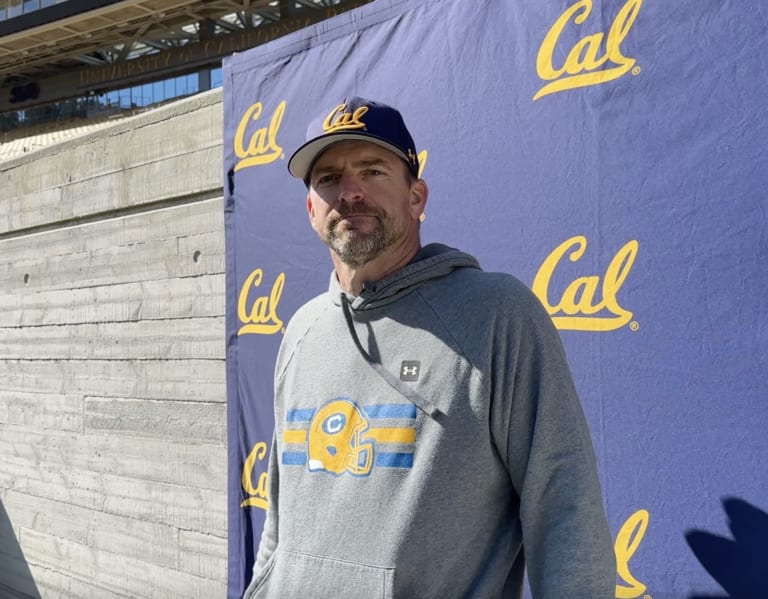 WATCH Head Coach Justin Wilcox Breaks Down First Half Of Cal Spring