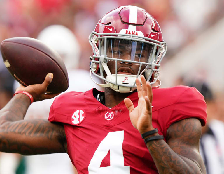 Nick Saban Names Jalen Milroe Alabama S Starting QB Heading Into SEC