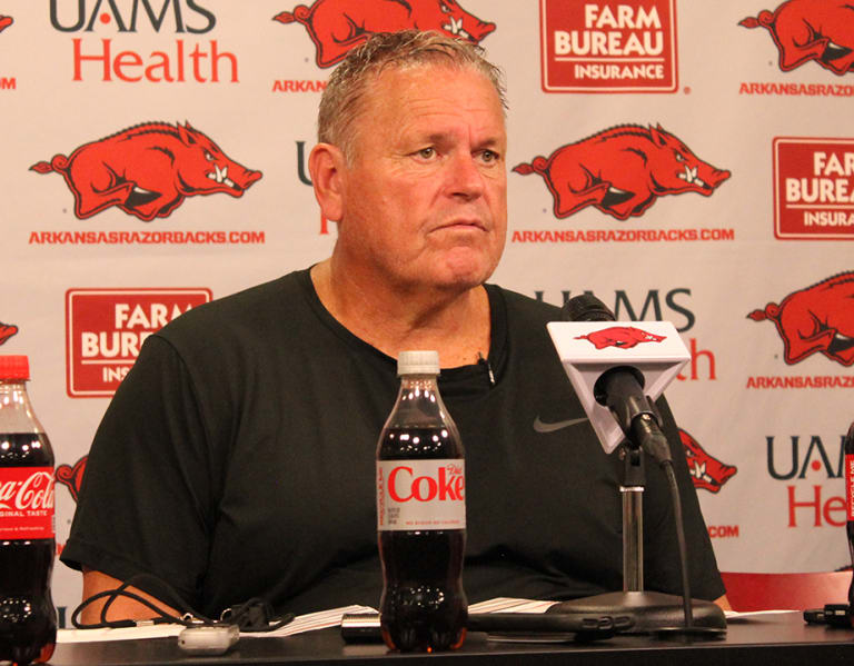 Arkansas Razorbacks HC Sam Pittman Isaac TeSlaa Alfahiym Walcott Talk