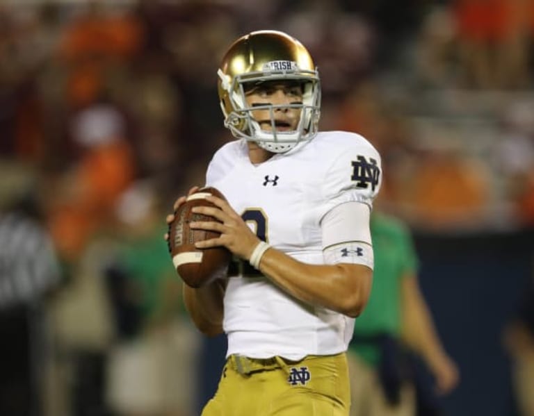 How Notre Dame Footballs Ian Books Stats Compare To The Other