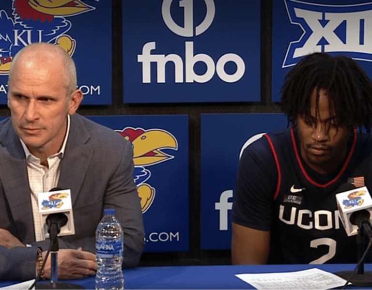 Post Game Reaction What Uconn Coach Dan Hurley Said Jayhawkslant