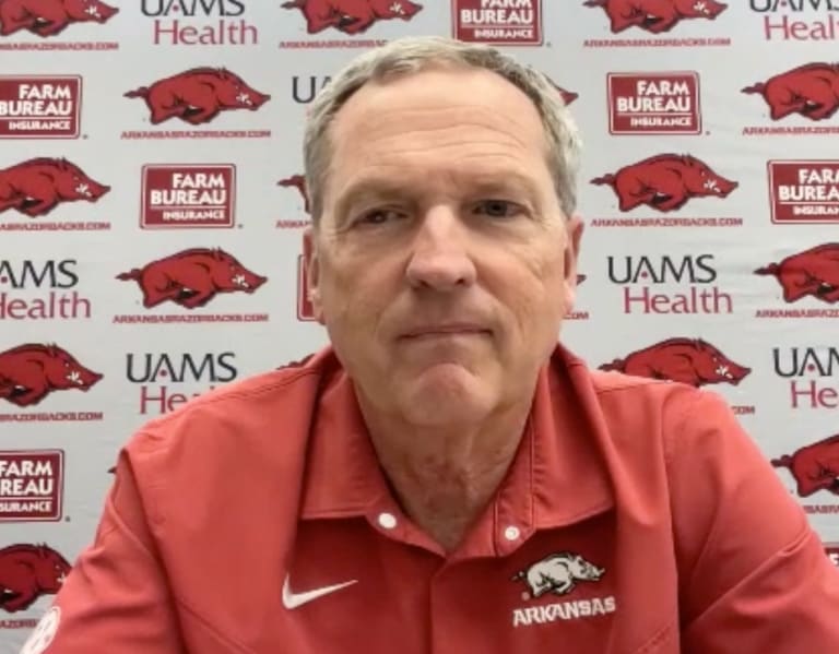 Watch Dave Van Horn Previews Arkansas Razorbacks Series With Missouri