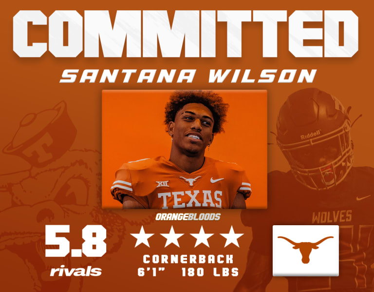 Longhorns Land Commitment From Cornerback Santana Wilson Orangebloods