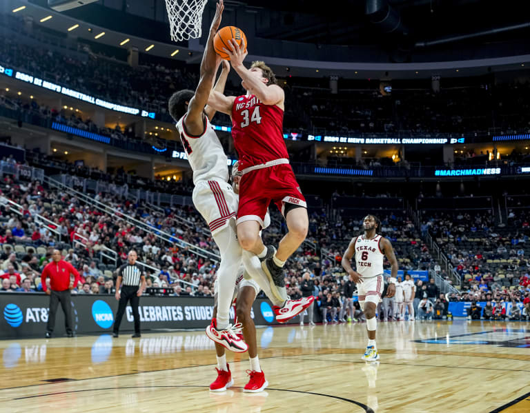 NC State Dominates Texas Tech With Trio Of Big Men In NCAA Tournament