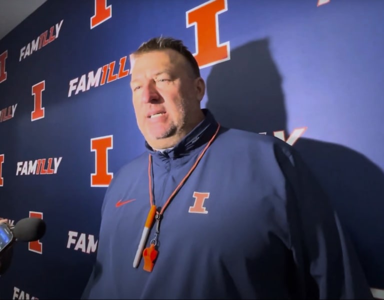 Watch Bret Bielema Post Practice On Wednesday OrangeandBlueNews