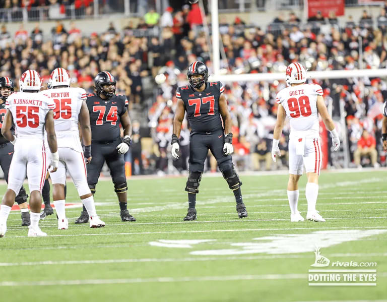 Ohio State Rewatch A Dominant Offensive Line Performance Vs Wisconsin