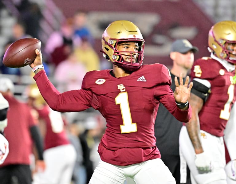 Boston College QB Thomas Castellanos Expected To Enter Transfer Portal