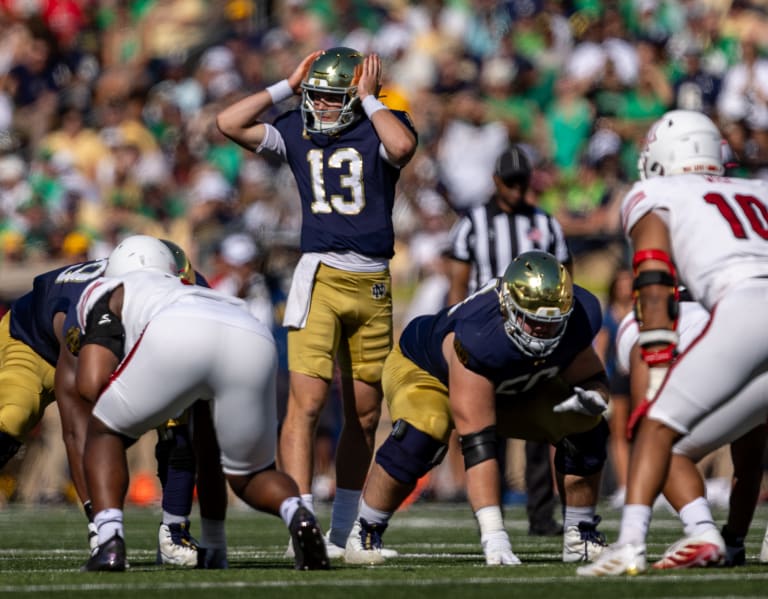 Boos and slow start from Notre Dame can't shake Freeman's confidence in his QB