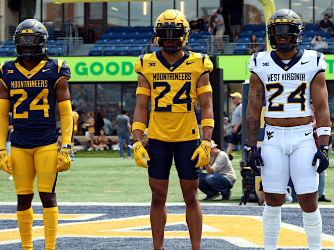 WVU Football Announces Uniforms for Kansas game