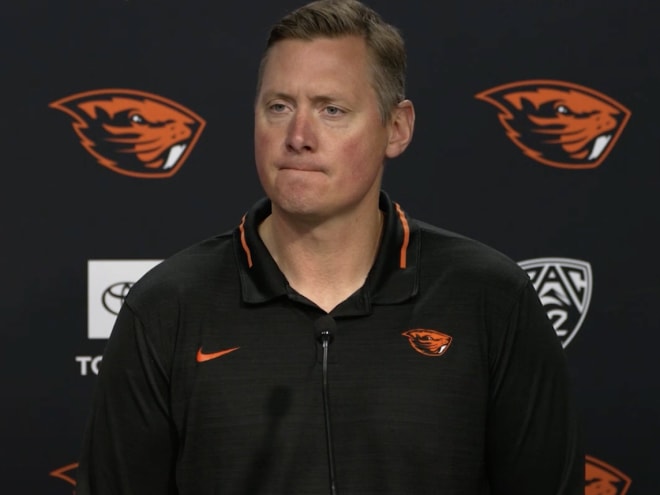 WATCH: Oregon State Head Coach Trent Bray Press Conference (Purdue Week)