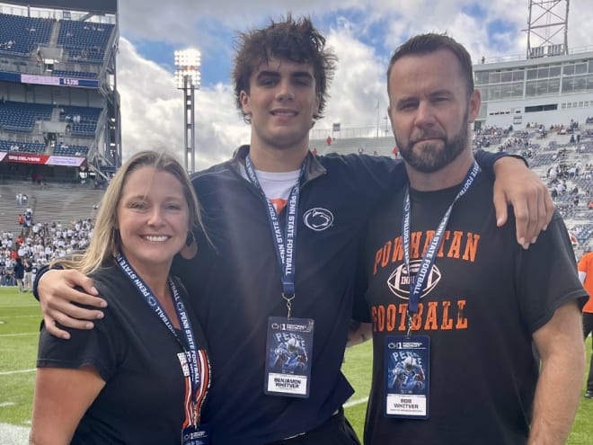 2026 WR Ben Whitver high on Penn State, already planning return trip