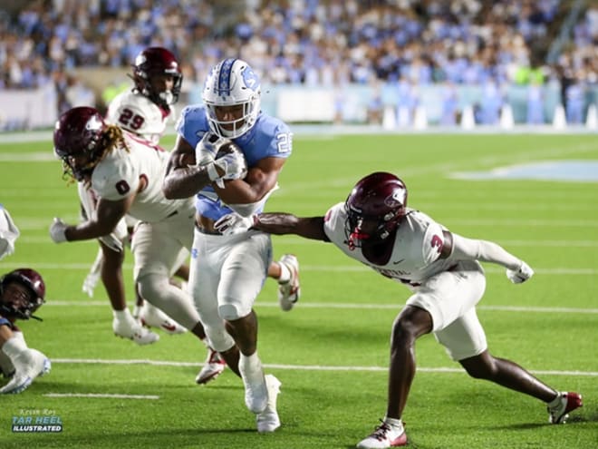 Omarion Hampton Named ACC RB of the Week