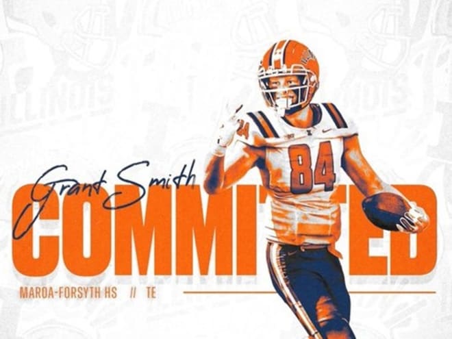 Commit:  In-state tight end Grant Smith pledges to Illinois