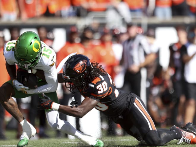 PFF ANALYTICS: Oregon State's Grades & Top Performers vs Oregon