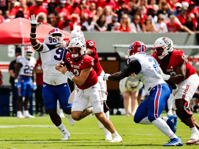 NC State's depth chart for Clemson game