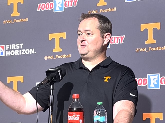 WATCH: Tennessee head coach Josh Heupel, players kickoff Oklahoma week