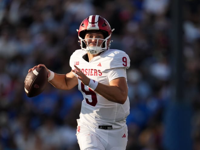 Indiana quarterback Kurtis Rourke named B1G Offensive Player of the Week