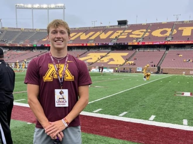 Versatile 2025 ATH Lincoln Creager discusses latest Minnesota visit