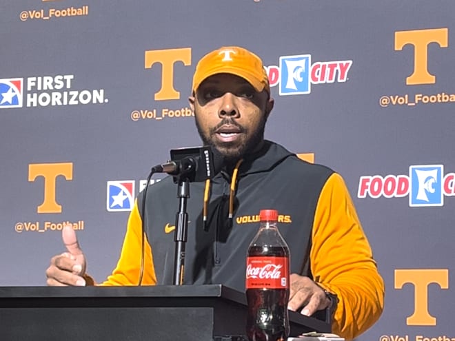 WATCH: Tennessee RB coach De'Rail Sims, LB coach William Inge, players talk