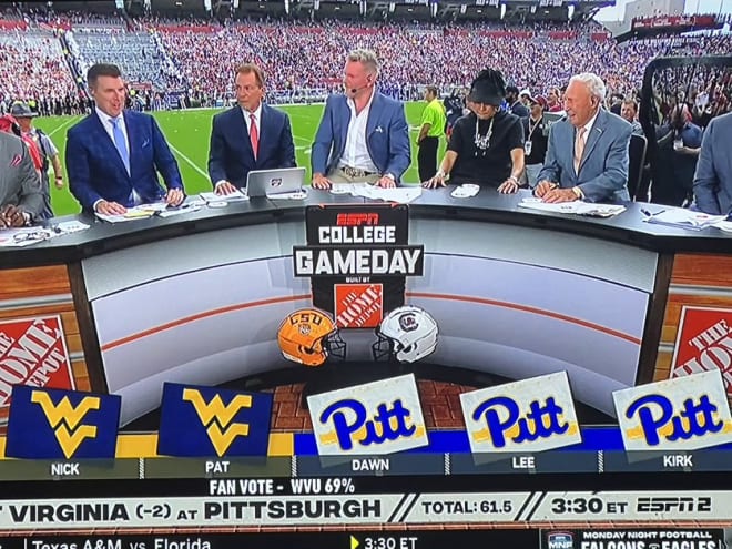 College Gameday makes their picks for Backyard Brawl