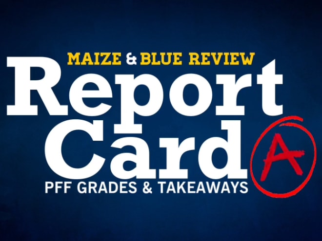 Report Card: PFF grades, takeaways from Michigan's win over Arkansas State