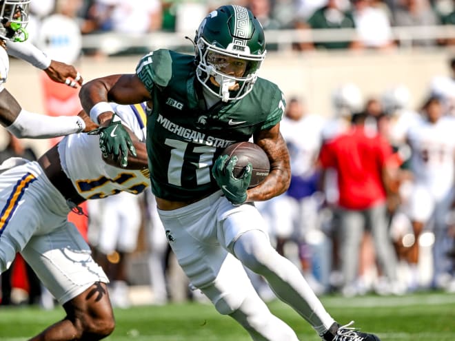 Michigan State WR Aziah Johnson looking to build on promising performance