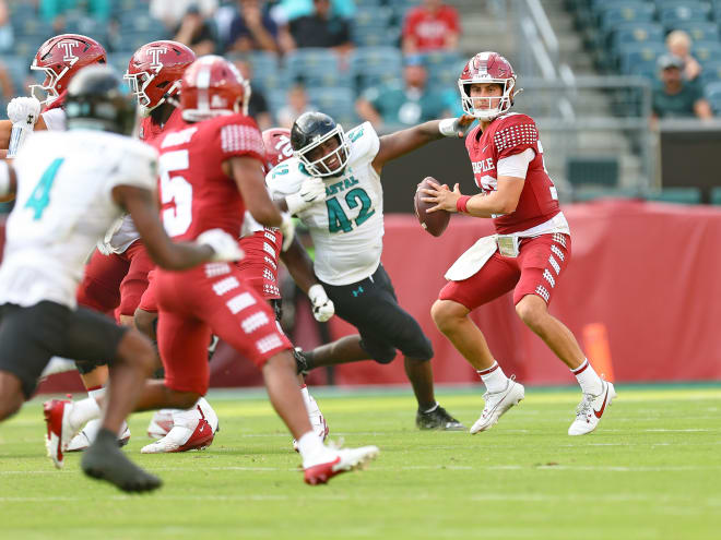 Temple finds offense, new quarterback in loss to Coastal Carolina