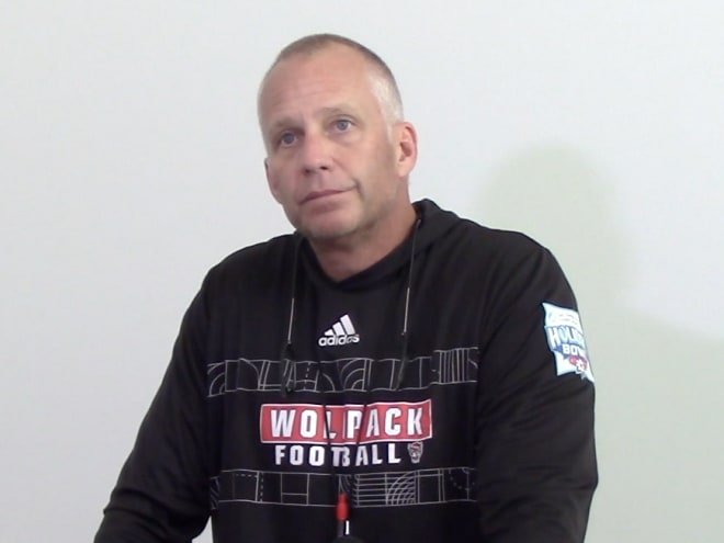 NC State coach Dave Doeren encouraged by week in practice