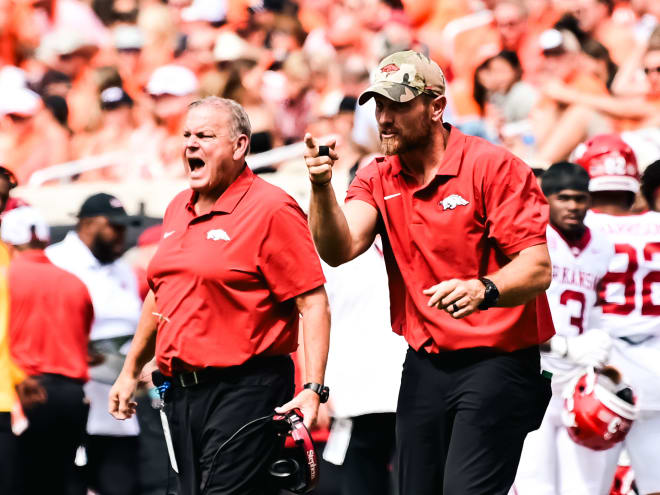 Arkansas entering Auburn game angry