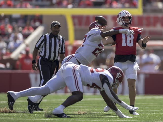 In photos: Badgers blasted by Bama at home