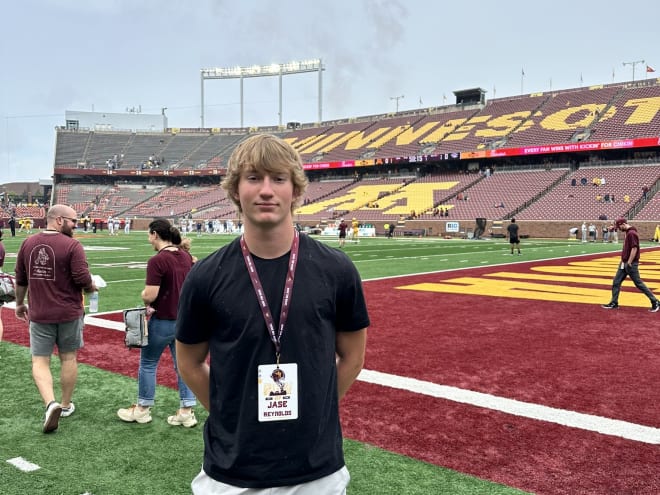 2026 LB Jase Reynolds sees a potential 'almost perfect fit' in Minnesota