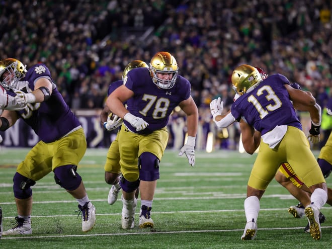 Notre Dame O-lineman Pat Coogan ready to ride his second wind