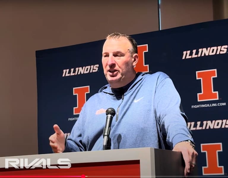 Watch Bret Bielema spring football recap BVM Sports