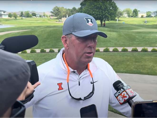 Watch:  Illini golf coach Mike Small post round 1 NCAA Urbana regional