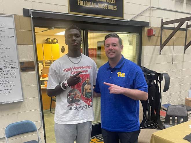Pitt 'at the top' for 2026 WR target David Aboya