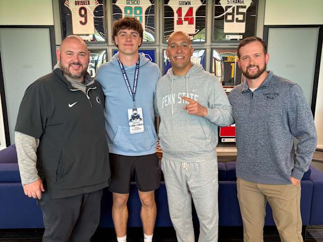 Penn State TE Target Pierce Petersohn Posts Impressive Track Numbers
