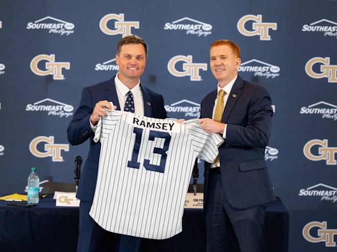 Soundbites from intro presser for new GT Baseball head coach Ramsey