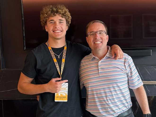 How Mizzou's young staff left strong impression on 2027 WR Braylon Kasper
