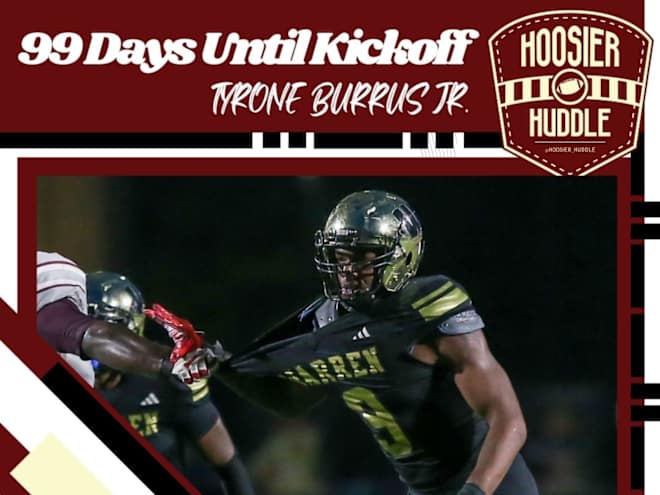 2025 Countdown to IUFB Kickoff: 99 Days (Tyrone Burris)