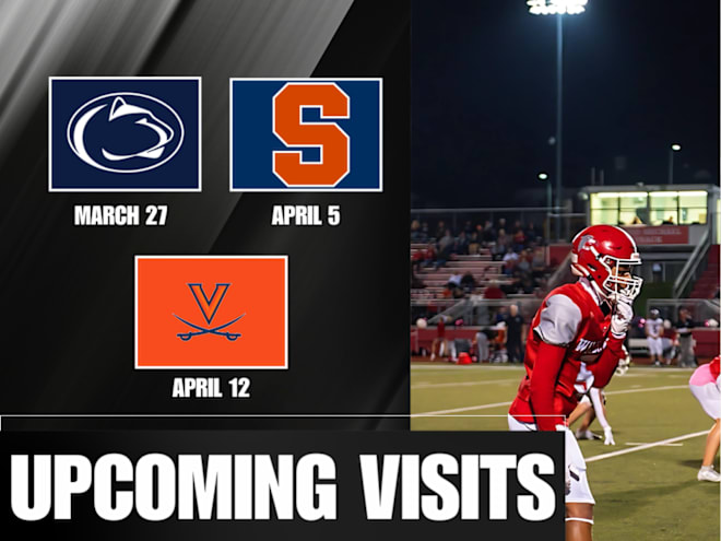 In-state WR Matthew Gregory has trio of visits set including Penn State