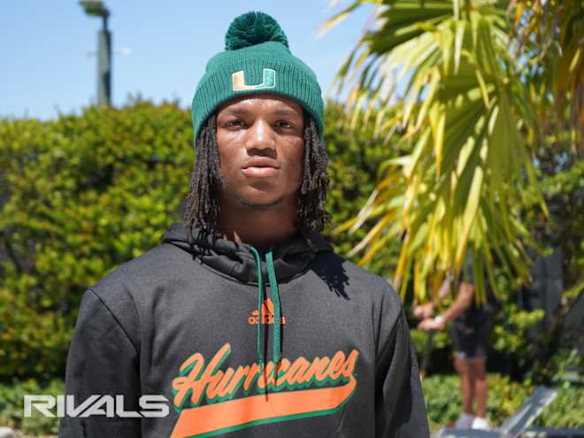 Young WR talent at Miami impresses four-star Somourian Wingo
