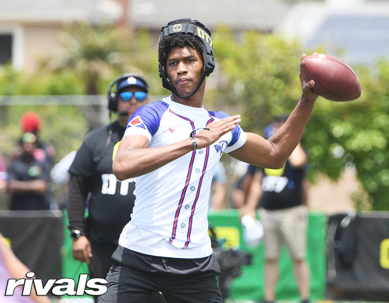 Podcast 2025 QB Deuce Knight on why Notre Dame's one of his top