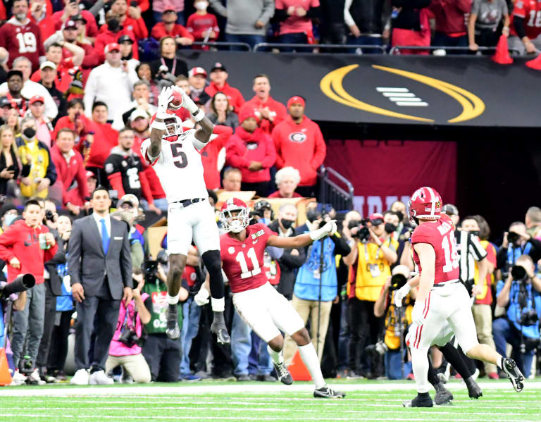 Georgia: See Kelee Ringo's pick-six that secured title win vs. Alabama