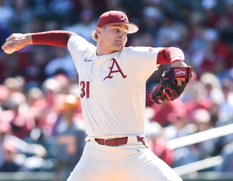 Arkansas Razorbacks pitcher Dylan Carter suffers torn UCL, done for season