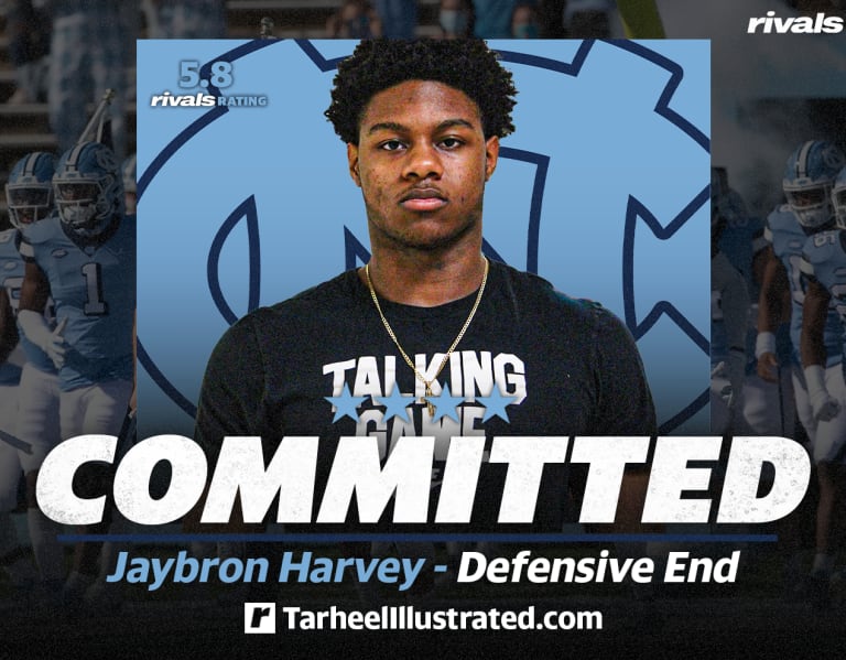 Four Star Defensive End Jaybron Harvey Commits To UNC