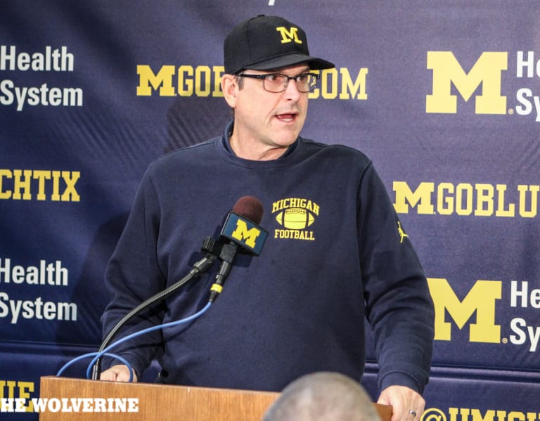 Michigan Wolverines Football: Live Updates From Jim Harbaugh's Noon 